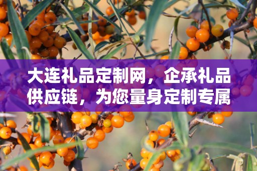 大连礼品定制网，企承礼品供应链，为您量身定制专属礼品